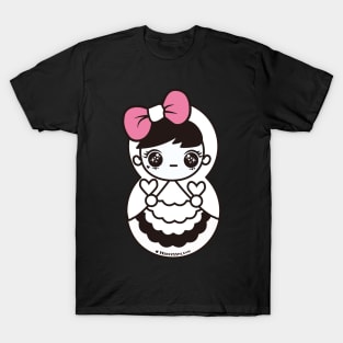 russian matryoshka , cute kawaii doll art T-Shirt